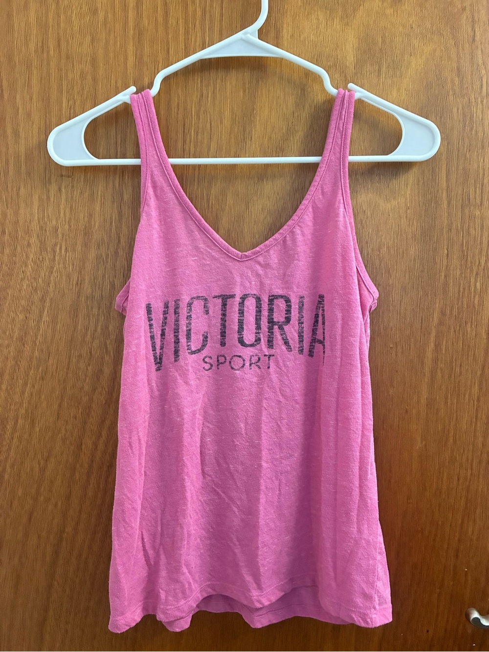 Victoria's Secret Pink V-Neck Sport Tank